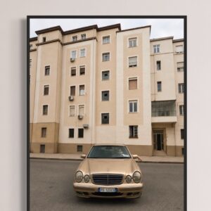 Mercedes e urban landscape
