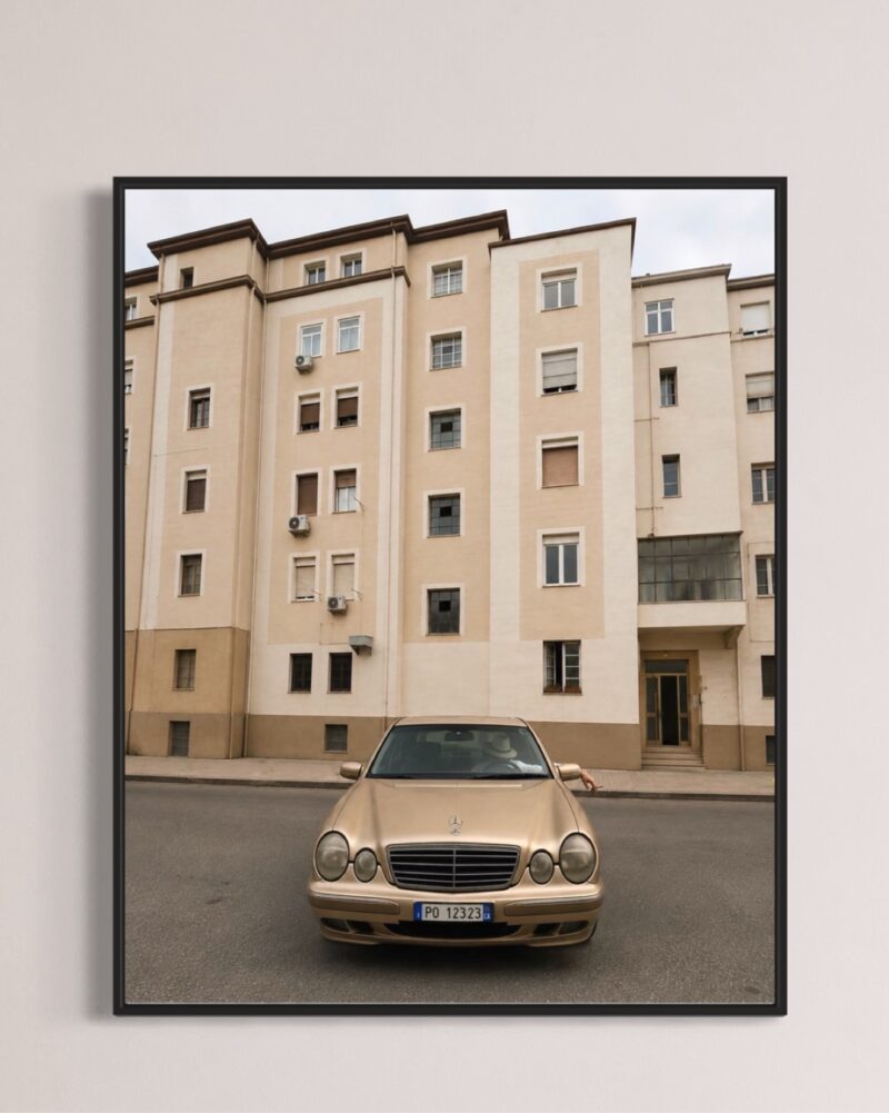 Mercedes e urban landscape